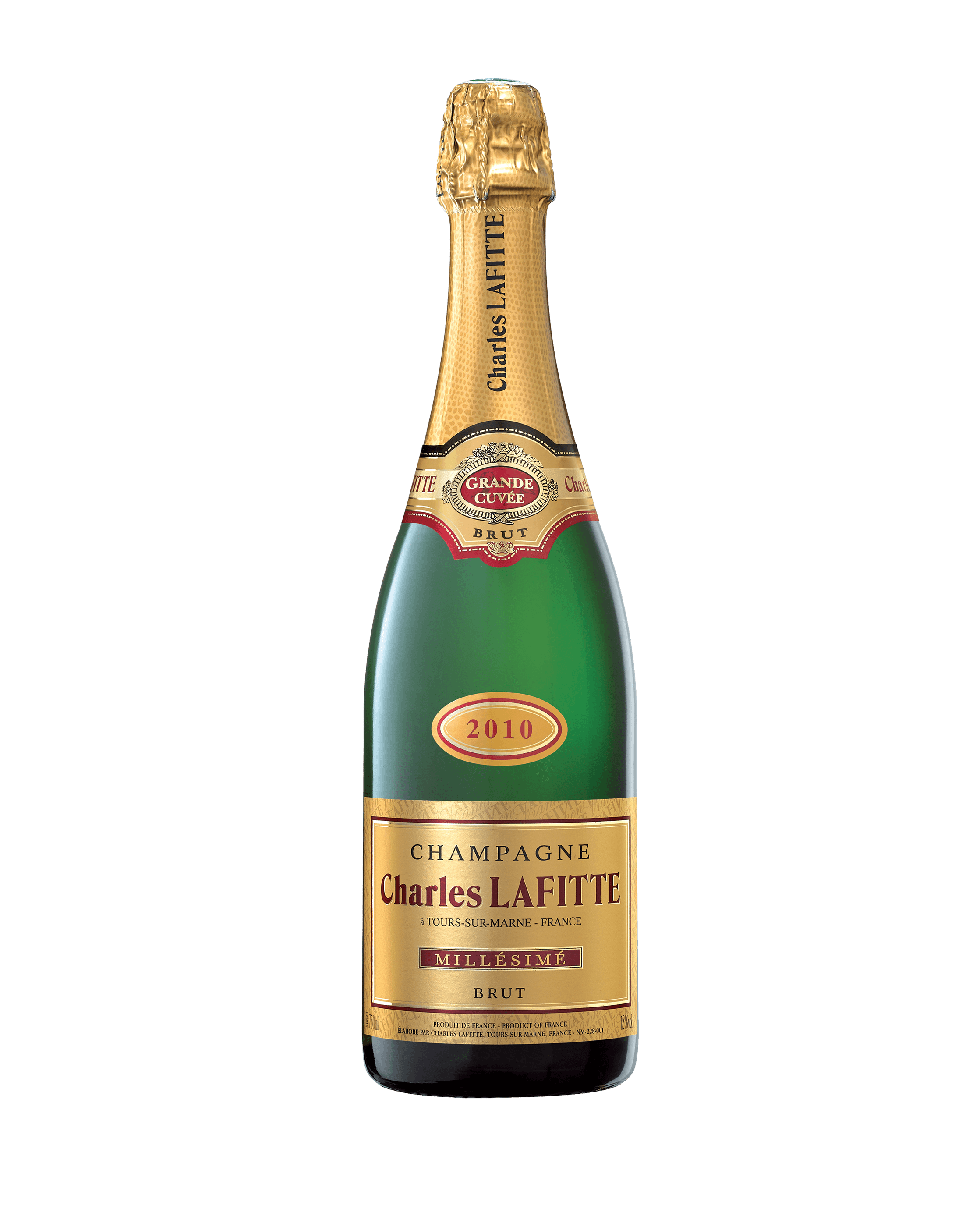 Millésime 2010 - Brut - Champagne Charles Lafitte